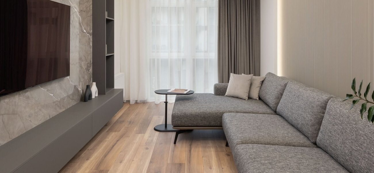 Квартира в ЖК Солом'янський з м'якими меблями від Delavega